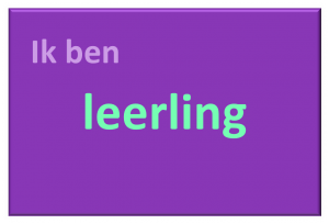 Tegel P1 ik ben leerling